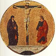 COSSA, Francesco del The Crucifixion (Griffoni Polyptych) dfg Spain oil painting reproduction